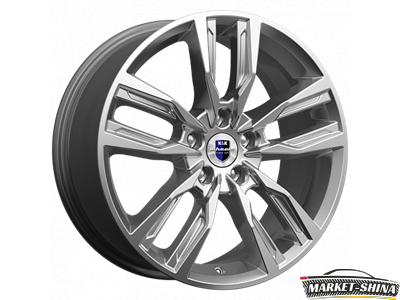 K&K Борэй (КС901) 8 x 18 5*120 Et:42 Dia:72.6 Дарк платинум