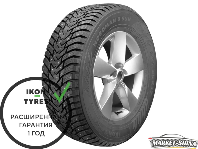 Ikon Tyres (Nokian Tyres) Character Ice 8 SUV (Nordman 8 SUV) 225/55 R18 102T