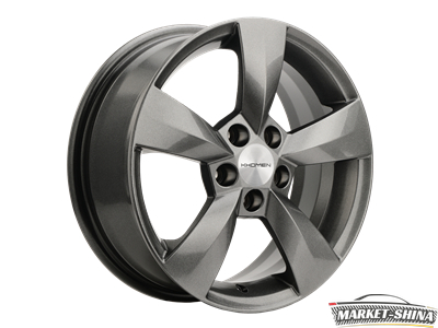 Khomen KHW1504 (Rapid) 6 x 15 5*100 Et:38 Dia:57.1 G-Silver