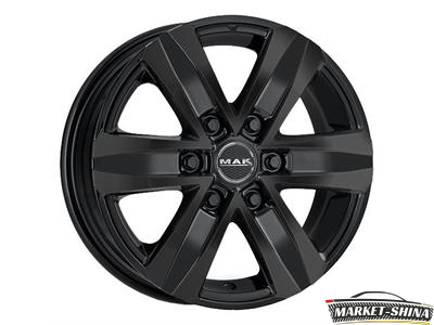 MAK Stone 6 8 x 18 6*139.7 Et:35 Dia:106.1 Gloss Black