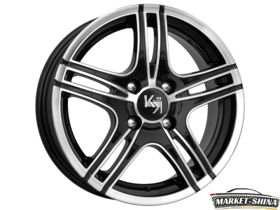 K&K Пандора (КС466) 8.5 x 19 5*110 Et:35 Dia:65.1 Алмаз черный