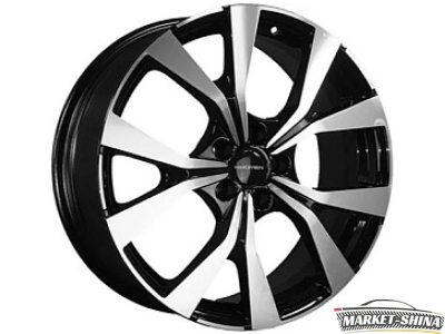 Khomen KHW1906 (Exeed VX/TXL/LX) 7 x 19 5*108 Et:36 Dia:65.1 Black