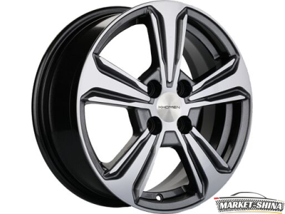 Khomen KHW1502 (Nexia) 6 x 15 4*100 Et:45 Dia:56.6 Gray-FP