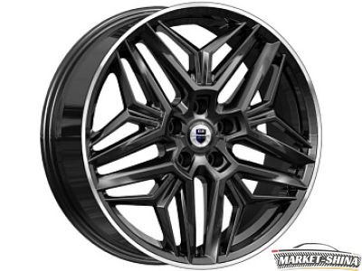 K&K Колумб (КС1038) 7 x 19 5*108 Et:33 Dia:60.1 Алмаз черный