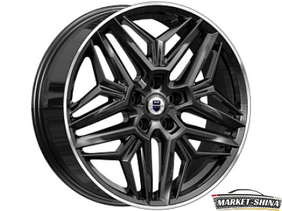 K&K Колумб (КС1038) 7 x 19 5*108 Et:45 Dia:67.1 Дарк платинум