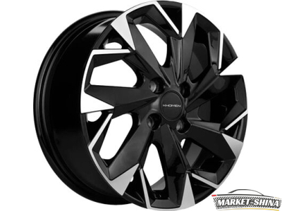 Khomen KHW1508 (Nexia) 6 x 15 4*100 Et:45 Dia:56.6 Black-FP