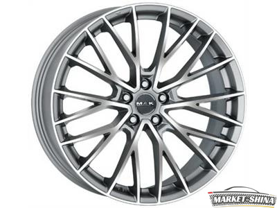 MAK Speciale-D 11,5 x 22 5*112 Et: 40 Dia: 66,6 Graphite Mirror Face