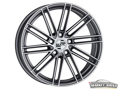 MAK Leipzig 10 x 22 5*130 Et: 48 Dia: 71,6 Gunmetal Mirror Face