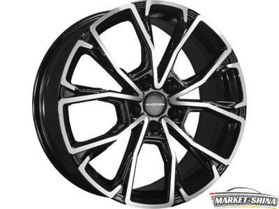 Khomen KHW1907 (Geely Atlas/Atlas Pro) 7.5 x 19 5*114.3 Et:45 Dia:60.1 Black-FP