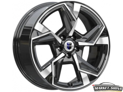 K&K Кайан (КС1012) 7.5 x 18 5*108 Et:45 Dia:67.1 Алмаз черный