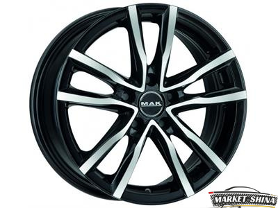 MAK Milano 8 x 18 5*108 Et:45 Dia:72 Black mirror