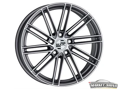 MAK Leipzig 9,5 x 22 5*130 Et: 68 Dia: 71,6 Gunmetal Mirror Face