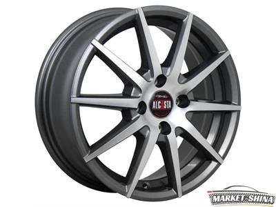 ALCASTA M53 6 x 15 4*100 Et: 50 Dia: 60,1 gmf